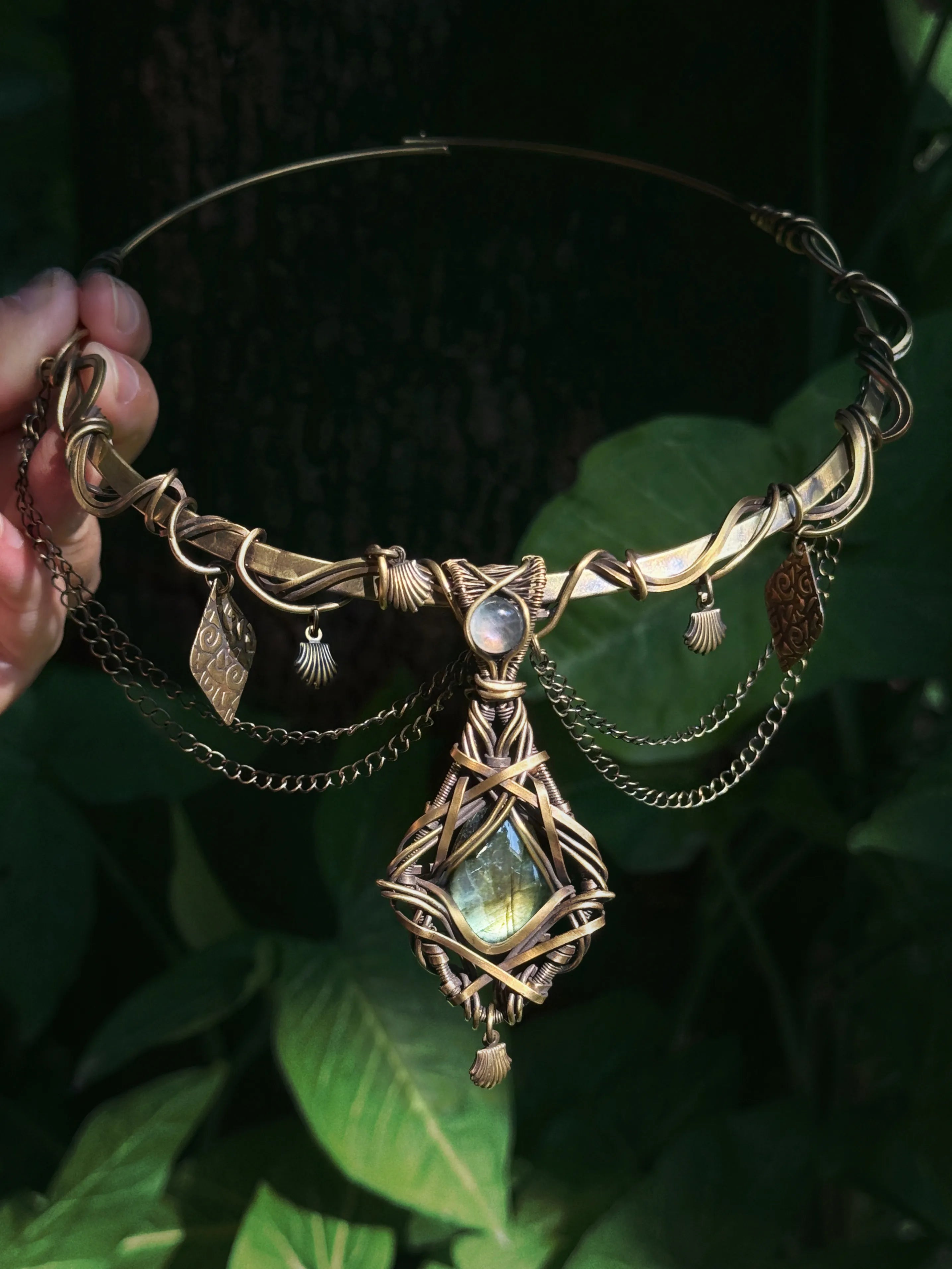 Abyssal Sea Relic Choker – Chanie Craft