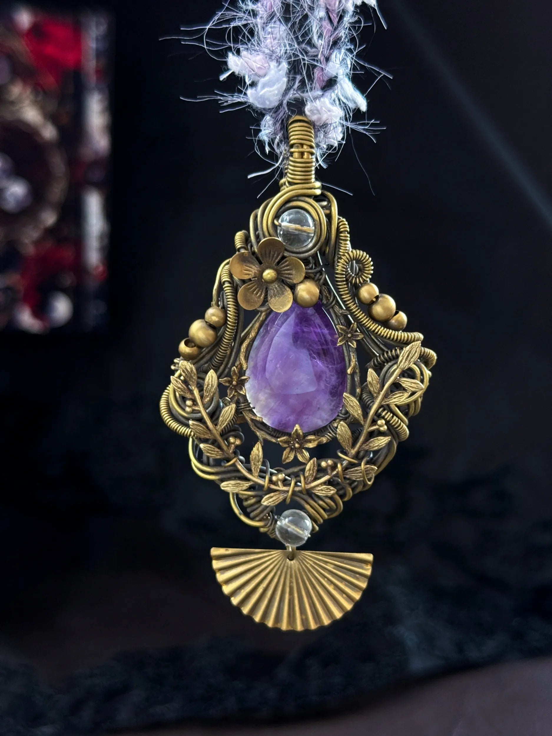 Amethyst Bloom Pendant