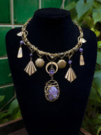 Amethyst Witch Choker