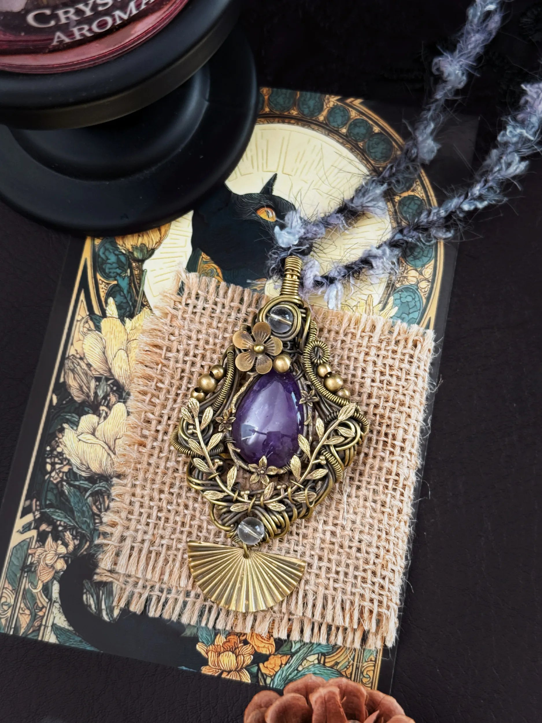 Amethyst Bloom Pendant