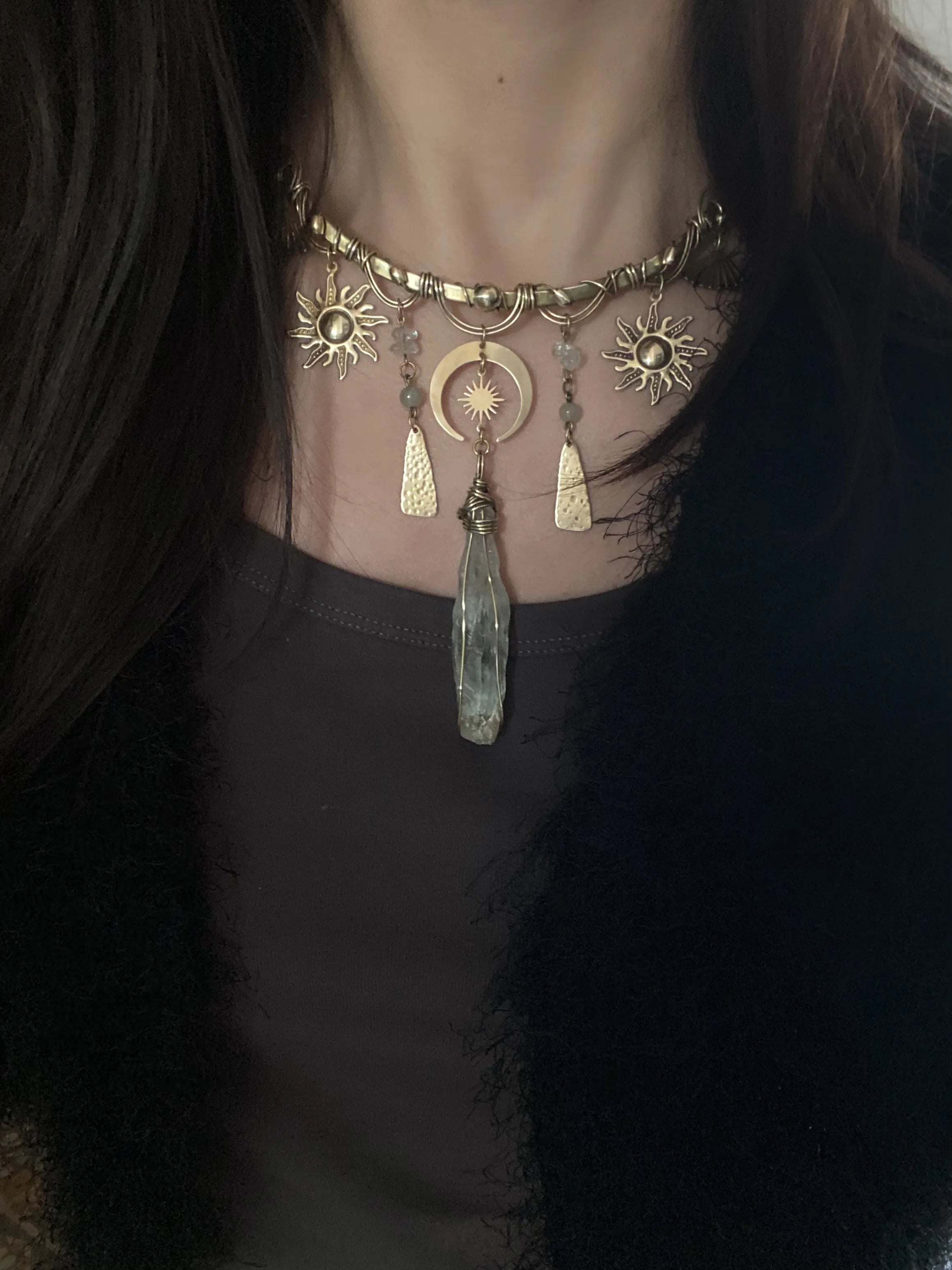 Sun & Moon Oracle Choker – Chanie Craft