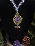 Amethyst Bloom Pendant