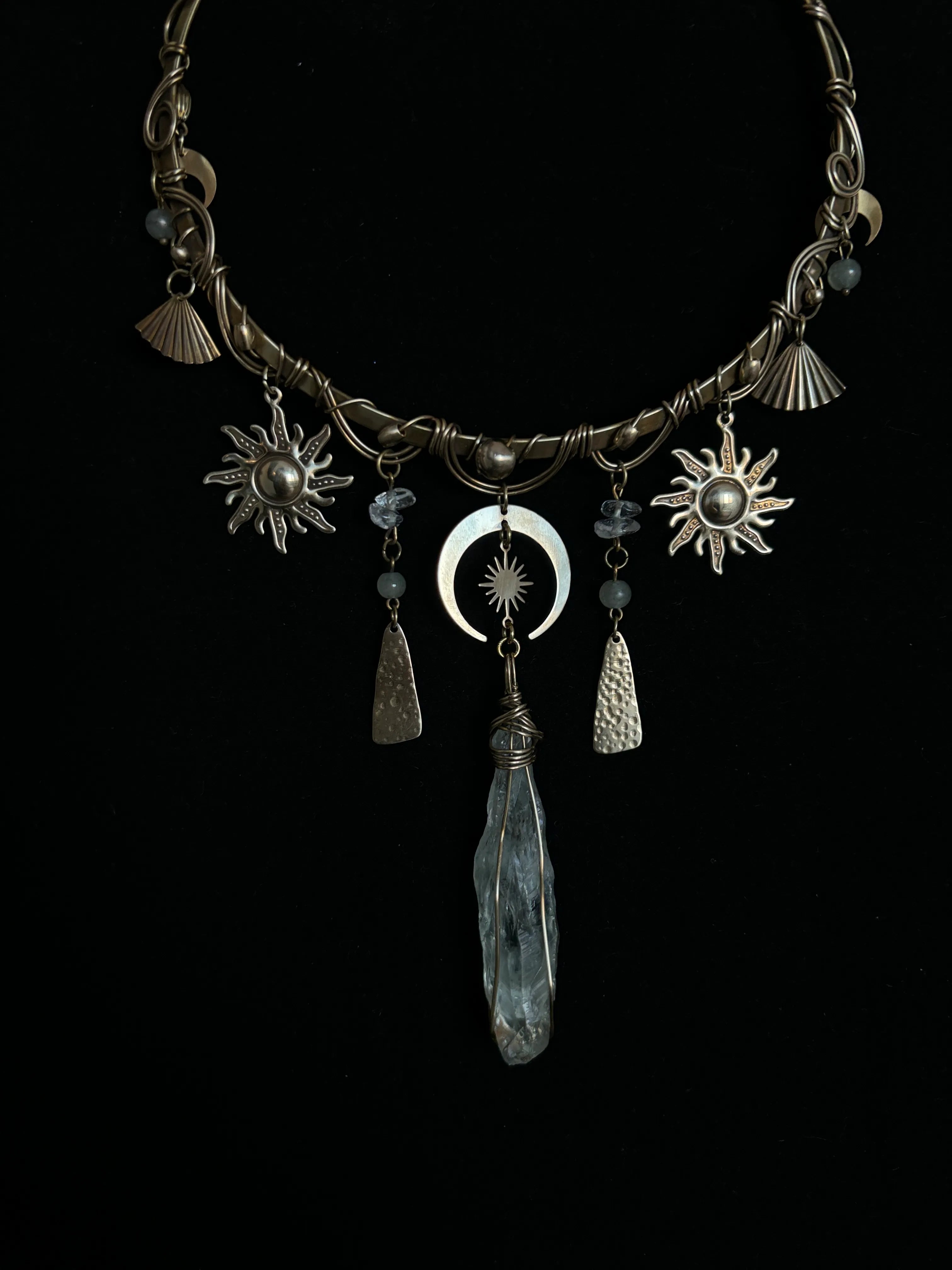 Sun & Moon Oracle Choker – Chanie Craft