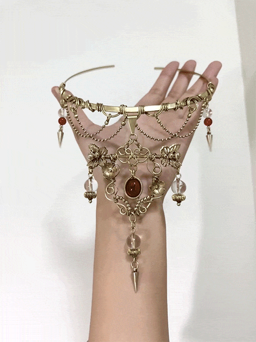 Crimson Bloom Choker