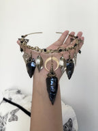 Obsidian Witch Choker